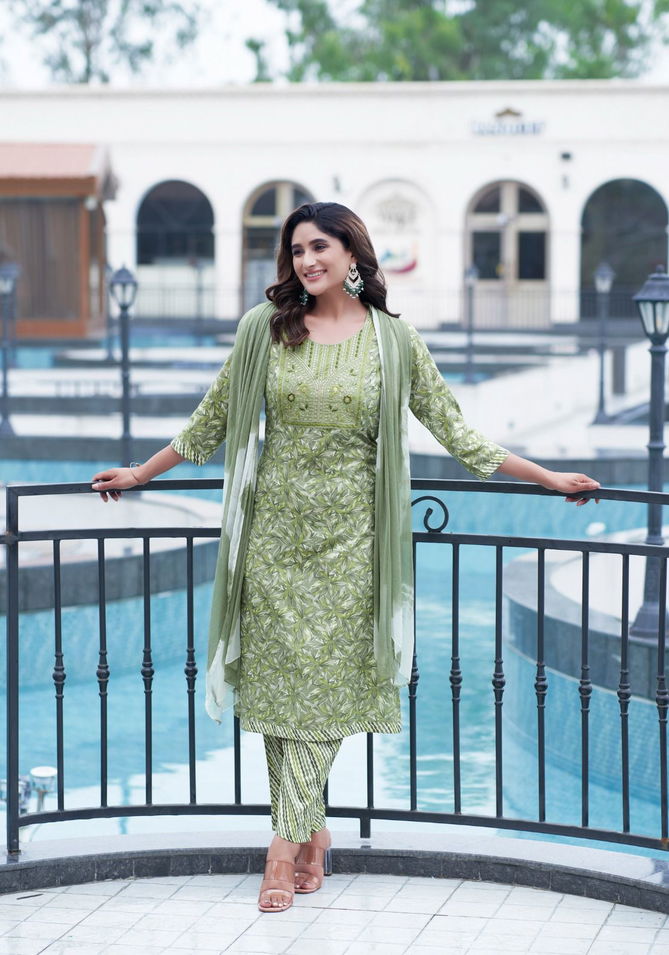 Shagun Vol 6 By Mystic 9 Rayon Foil Printed Kurti With Bottom Dupatta Wholesale Online
